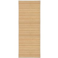 Bamboo rug 80x200 cm natural - Carpet