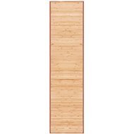 Bambusový koberec 80 × 300 cm hnedý - Koberec