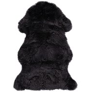 Sheepskin carpet 60x90 cm dark grey - Fur