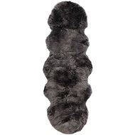 Sheepskin carpet 60x180 cm light grey - Fur