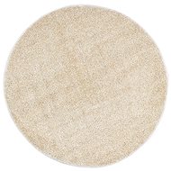 Piece rug Shaggy 67 cm beige - Carpet