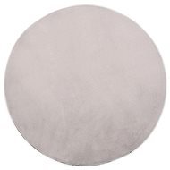 Carpet 80 cm faux rabbit fur gray - Carpet