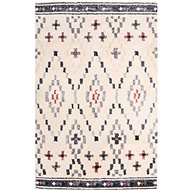 Carpet with multicoloured print 80x150 cm polyester - Carpet