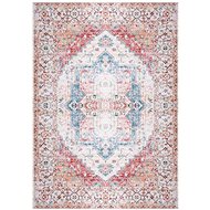 Carpet with multicoloured print 160x230 cm textile - Carpet