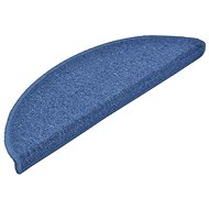 Carpet stair treads 15 pcs blue 56×17×3 cm - Stair Treads