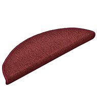 Carpet stair treads 15 pcs red 56×17×3 cm - Stair Treads