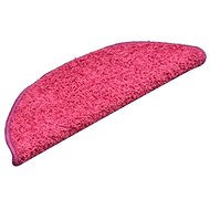 Carpet stair treads 15 pcs pink 56×17×3 cm - Stair Treads