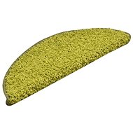 Carpet stair treads 15 pcs green 56×17×3 cm - Stair Treads