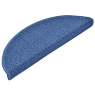 Carpet stair treads 15 pcs blue 65×24×4 cm - Stair Treads