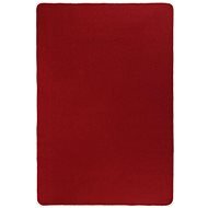 Kusový koberec z juty s latexovým podkladem 160x230 cm červený - Koberec