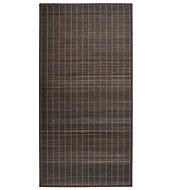 Bambusový koberec 195×300 cm tmavě hnědý - Koberec
