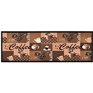 Kuchyňský koberec pratelný Coffee hnědý 60×180 cm - Koberec