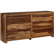 Chest of drawers made of solid sheesham 160 x 40 x 80 cm - Chest of Drawers