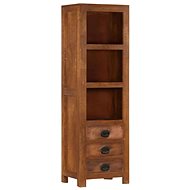 Chest of 3 drawers 40 x 30 x 130 cm solid mango tree - Chest of Drawers