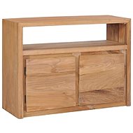 Chest of drawers 80 x 30 x 60 cm solid teak wood - Chest of Drawers