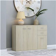 Sideboard oak sonoma 105 x 30 x 75 cm chipboard 800696 - Sideboard