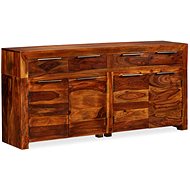 Sideboard solid sheesham wood 160x35x75 cm 243943 - Sideboard