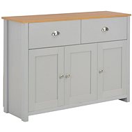 Sideboard gray 112 x 35 x 81 cm 283743 - Sideboard