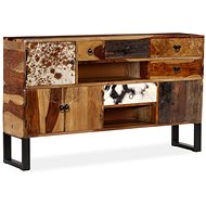 Sideboard made of solid sheesham wood 140 x 30 x 80 cm 244931 - Sideboard