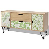 MDF sideboard 100x30x50 cm brown - Sideboard
