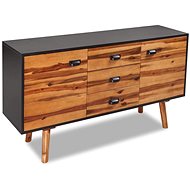 Sideboard 115 x 35 x 70 cm solid acacia wood - Sideboard