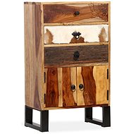 Sideboard made of solid sheesham wood 50 x 30 x 86 cm - Sideboard