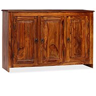 Sideboard made of solid sheesham wood 115 x 35 x 75 cm - Sideboard