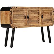 Sideboard made of solid mango wood 120 x 30 x 76 cm - Sideboard