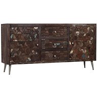 Sideboard solid recycled wood 160 x 40 x 80 cm - Sideboard