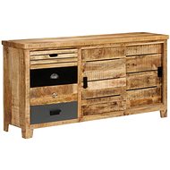Sideboard made of solid mango wood 160 x 40 x 80 cm - Sideboard