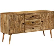 Sideboard made of solid mango wood 145 x 40 x 75 cm - Sideboard
