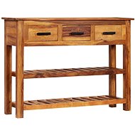 Sideboard with 3 drawers 110 x 30 x 80 cm solid sheesham - Sideboard
