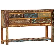 Sideboard 120 x 30 x 75 cm solid recycled wood - Sideboard