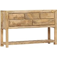 Sideboard 120 x 30 x 75 cm solid mango wood - Sideboard