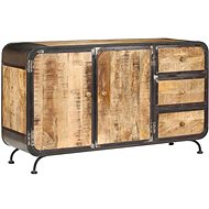 Sideboard 140 x 40 x 80 cm solid mango wood - Sideboard