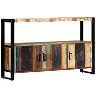 Sideboard 120 x 30 x 75 cm solid recycled wood - Sideboard