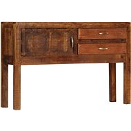 Sideboard 118 x 30 x 75 cm solid mango wood - Sideboard