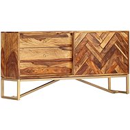 Sideboard 118 x 30 x 60 cm solid sheesham wood - Sideboard