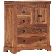 Sideboard 62 x 30 x 75 cm solid acacia wood - Sideboard