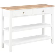 Sideboard white 110 x 35 x 80 cm MDF - Sideboard