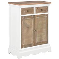 Sideboard white 60 x 30 x 80 cm solid wood - Sideboard