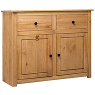 Sideboard 93 x 40 x 80 cm massive pine series Panama - Sideboard