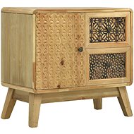 Sideboard brown 60 x 30 x 56.5 cm wood - Sideboard