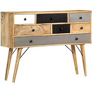 Sideboard 110 x 30 x 82 cm solid mango wood - Sideboard