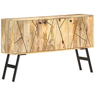 Sideboard 118 x 30 x 75 cm solid mango wood - Sideboard