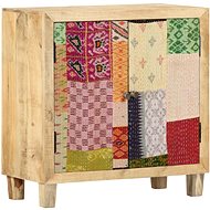 Sideboard patchwork 70 x 35 x 75 cm massive mango tree - Sideboard