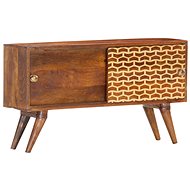 Sideboard honey brown 88 x 24 x 50 cm massive mango tree - Sideboard