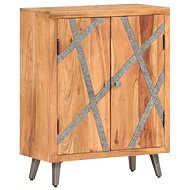 Sideboard 60 x 30 x 75 cm solid acacia wood - Sideboard