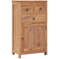 Sideboard 50 x 30 x 90 cm solid teak wood - Sideboard