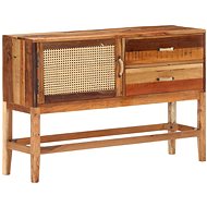 Sideboard 118 x 30 x 76 cm solid recycled wood - Sideboard